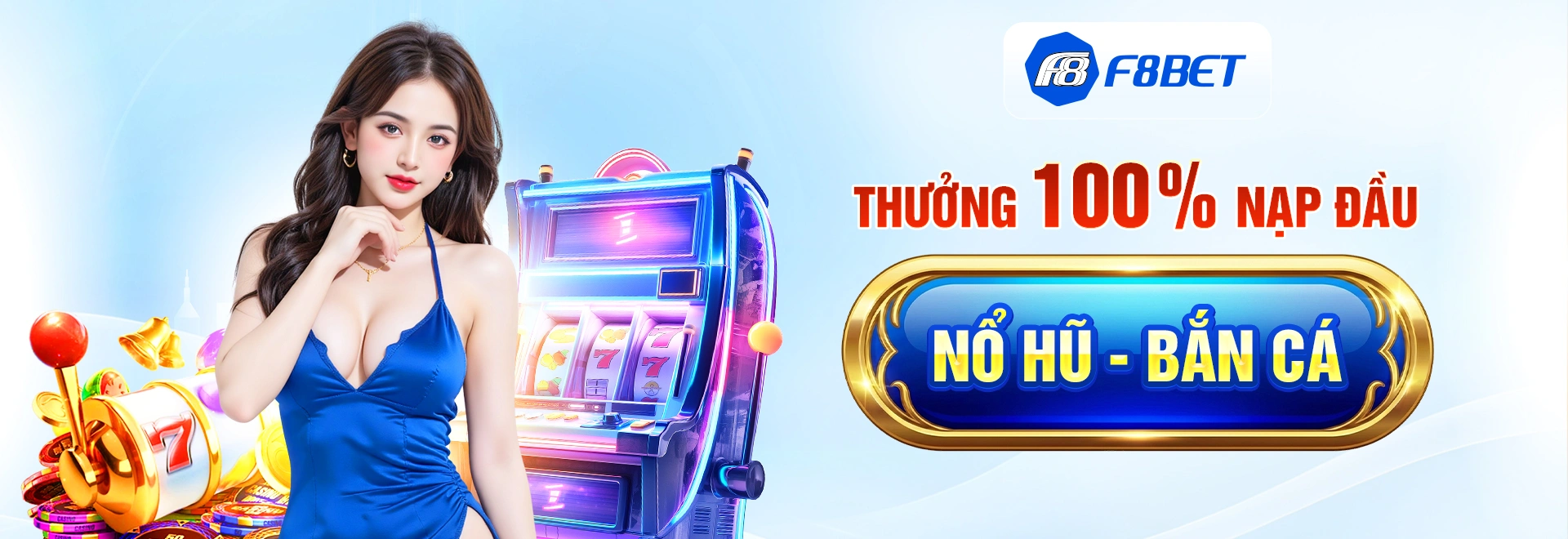 Banner trang chủ chính thức F8BET mới nhất 2026